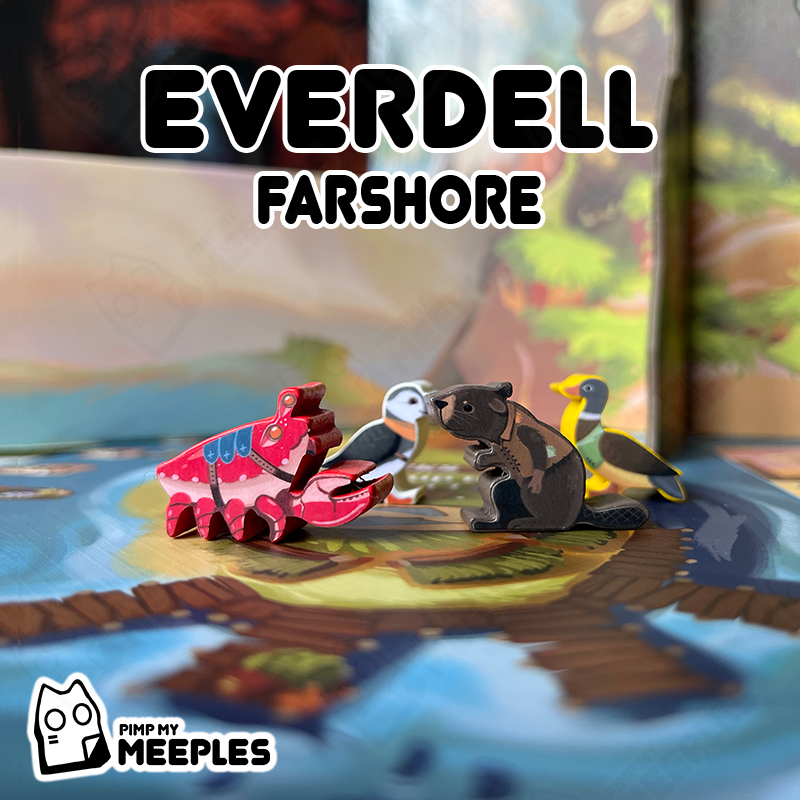 Everdell Dalekobrzeg Naklejki (Nieoficjalne)