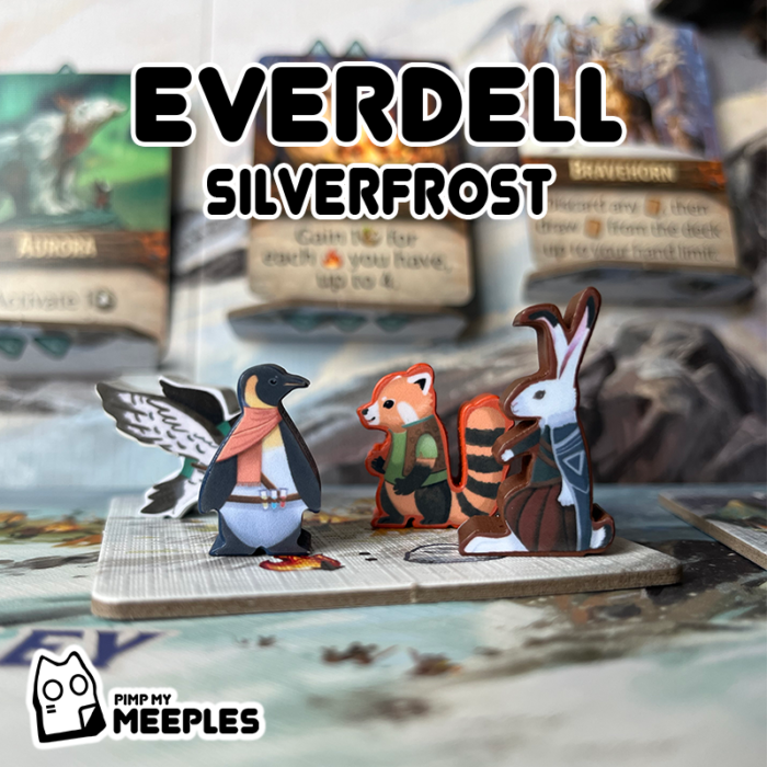 Everdell Srebrnoszrony Naklejki (Nieoficjalne)